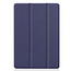 Case2go - iPad 2020 Case - 10.2 inch - Slim Tri-Fold Book Case - Lightweight Smart Cover - Navy Blue