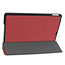 iPad 2020 hoes - 10.2 inch - Tri-Fold Book Case - Donker Rood