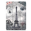 iPad 2020 hoes - 10.2 inch - Tri-Fold Book Case - Eiffeltoren