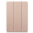 Case2go - iPad 2020 Case - 10.2 inch - Slim Tri-Fold Book Case - Lightweight Smart Cover - Gold