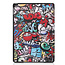 iPad 2020 hoes - 10.2 inch - Tri-Fold Book Case - Graffiti