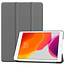 iPad 2020 hoes - 10.2 inch - Tri-Fold Book Case - Grijs