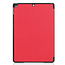 iPad 2020 hoes - 10.2 inch - Tri-Fold Book Case - Rood