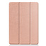 Case2go - iPad 2020 Case - 10.2 inch - Slim Tri-Fold Book Case - Lightweight Smart Cover - Rosé-Gold