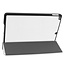 Case2go - iPad 2020 Case - 10.2 inch - Slim Tri-Fold Book Case - Lightweight Smart Cover - White