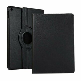 Cover2day iPad 2020 Hoes - 10.2 Inch -  Draaibare Book Case - Zwart