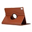 Case for iPad (2020) 10.2 inch - 360 Degree Rotation Stand Cover - Brown