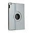 iPad 2020 Hoes - 10.2 Inch -  Draaibare Book Case - Zilver