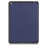 Case2go - Case for iPad 10.2 inch 2020 - Slim Tri-Fold Book Case - Lightweight Smart Cover mit Pencil houder - Dark Blue
