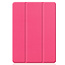 Case2go - Case for iPad 10.2 inch 2020 - Slim Tri-Fold Book Case - Lightweight Smart Cover mit Pencil houder - Magenta
