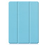 Case2go - Case for iPad 10.2 inch 2020 - Slim Tri-Fold Book Case - Lightweight Smart Cover mit Pencil houder - Blue
