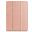 Case2go - Case for iPad 10.2 inch 2020 - Slim Tri-Fold Book Case - Lightweight Smart Cover mit Pencil houder - RosÃ©-Gold