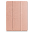 iPad 2020 hoes - 10.2 inch - Tri-Fold Book Case met Apple Pencil houder - Rose Goud