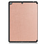 Case2go - Case for iPad 10.2 inch 2020 - Slim Tri-Fold Book Case - Lightweight Smart Cover mit Pencil houder - RosÃ©-Gold
