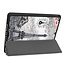 Case2go - Case for iPad 10.2 inch 2020 - Slim Tri-Fold Book Case - Lightweight Smart Cover mit Pencil houder - Eiffeltower