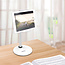 WiWu - Adjustable Tablet/Phone Stand - Aluminum Phone Holder for Desk - Compatible within 12.9 Inch - White