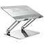 Nilkin - ProStand Ergonomic Table stand - Aluminium - Silver