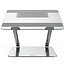 Nilkin - ProStand Ergonomic Table stand - Aluminium - Silver