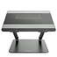 Nilkin - ProStand, ergonomic table stand, aluminium - Aluminium - Zwart