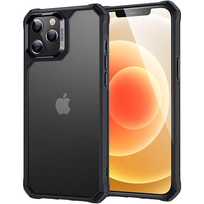 ESR Air Armor - iPhone 12 Pro Max Hoes - Schokbestendige Back Cover - Extreme TPU Back Cover - Zwart