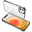 ESR Halo - iPhone 12 Mini Hoes - Schokbestendige Back Cover - Soft TPU Back Cover - Transparant/Zwart