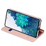 Samsung Galaxy S20 FE hoesje - Dux Ducis Skin Pro Book Case - Rosé Goud