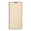 Dux Ducis - Case for Samsung Galaxy A42 5G - Ultra Slim PU Leather Flip Folio Case with Magnetic Closure - Gold