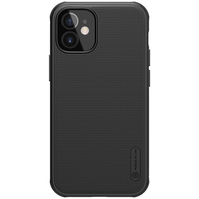 Nillkin - iPhone 12 Mini case - Super Frosted Shield Pro - Back Cover - Black