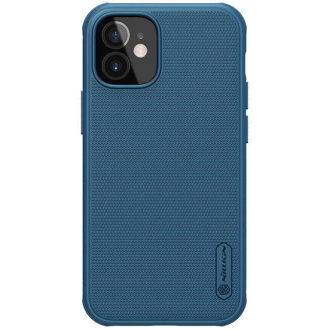 Nillkin - iPhone 12 Mini case - Super Frosted Shield Pro - Back Cover - Blue