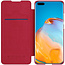 Huawei P40 Pro Plus - Qin Leather Case - Red