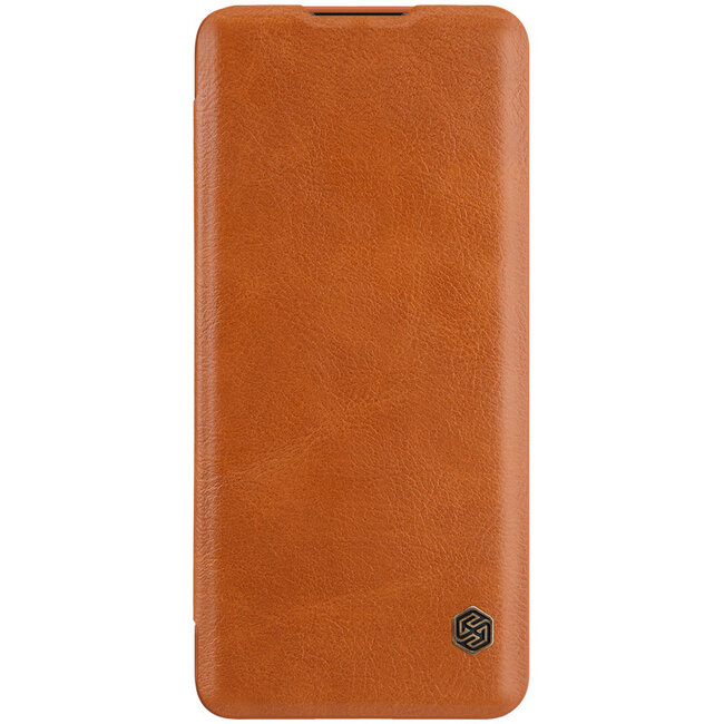 Huawei P40 Pro Plus - Qin Leather Case - Bruin