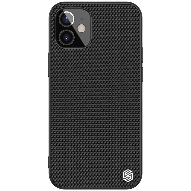 Nillkin - iPhone 12 Mini case - Textured Case - Back Cover - Black