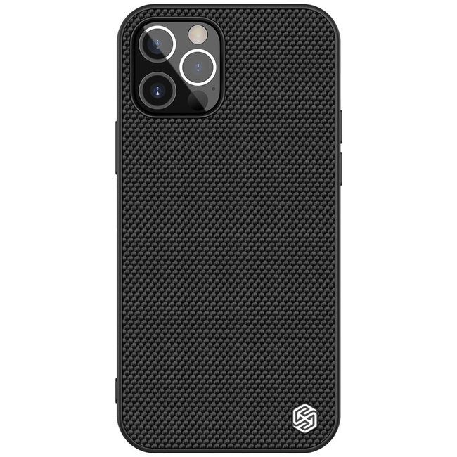 Nillkin - iPhone 12 / 12 Pro case - Textured Case - Back Cover - Black