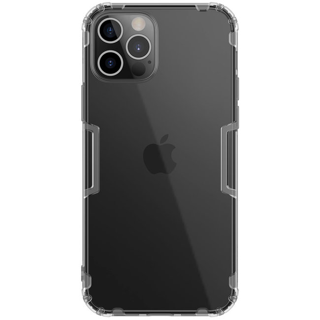 Nillkin - iPhone 12 / 12 Pro case - Nature TPU Case - Back Cover - Grey