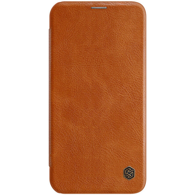 Apple iPhone 12 Mini - Qin Leather Case - Bruin