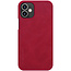 Apple iPhone 12 Pro Max - Qin Leather Case - Red