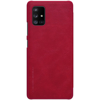 Nillkin Samsung Galaxy A71 5G - Qin Leather Case - Rood