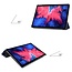 Case for Lenovo Tab P11 - 11 Inch - Slim Tri-Fold Book Case - Lightweight Smart Cover - Dark Blue