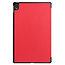 Case for Lenovo Tab P11 - 11 Inch - Slim Tri-Fold Book Case - Lightweight Smart Cover - Red