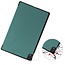 Case for Lenovo Tab P11 - 11 Inch - Slim Tri-Fold Book Case - Lightweight Smart Cover - Dark Green