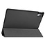 Lenovo Tab P11 Pro Hoes - 11.5 Inch - Tri-Fold Book Case - Auto Sleep/Wake Functie - Zwart