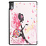 Case for Lenovo Tab P11 Pro - 11.5 Inch - Slim Tri-Fold Book Case - Lightweight Smart Cover - Flower Fairy