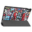 Lenovo Tab P11 Pro Hoes - 11.5 Inch - Tri-Fold Book Case - Auto Sleep/Wake Functie - Graffiti