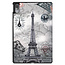 Case for Lenovo Tab P11 Pro - 11.5 Inch - Slim Tri-Fold Book Case - Lightweight Smart Cover - HÃ¼lle fÃ¼r Lenovo Tab P11 Pro - 11.5 Zoll - Dreifach Falt SchutzhÃ¼lle Case - Ultra DÃ¼nn Leicht StÃ¤nder - Eiffel Tower