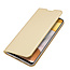 Dux Ducis - Case for Samsung Galaxy A42 5G - Ultra Slim PU Leather Flip Folio Case with Magnetic Closure - Gold