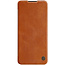 Samsung Galaxy A42 5G - Qin Leather Case - Flip Cover - Brown