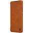 Samsung Galaxy A42 5G - Qin Leather Case - Flip Cover - Brown