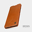 Samsung Galaxy A42 5G Hoesje - Qin Leather Case - Flip Cover - Bruin