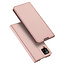 Case for Samsung Galaxy A12 Ultra Slim PU Leather Flip Folio Case with Magnetic Closure - Rosé-Gold