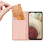 Case for Samsung Galaxy A12 Ultra Slim PU Leather Flip Folio Case with Magnetic Closure - Rosé-Gold